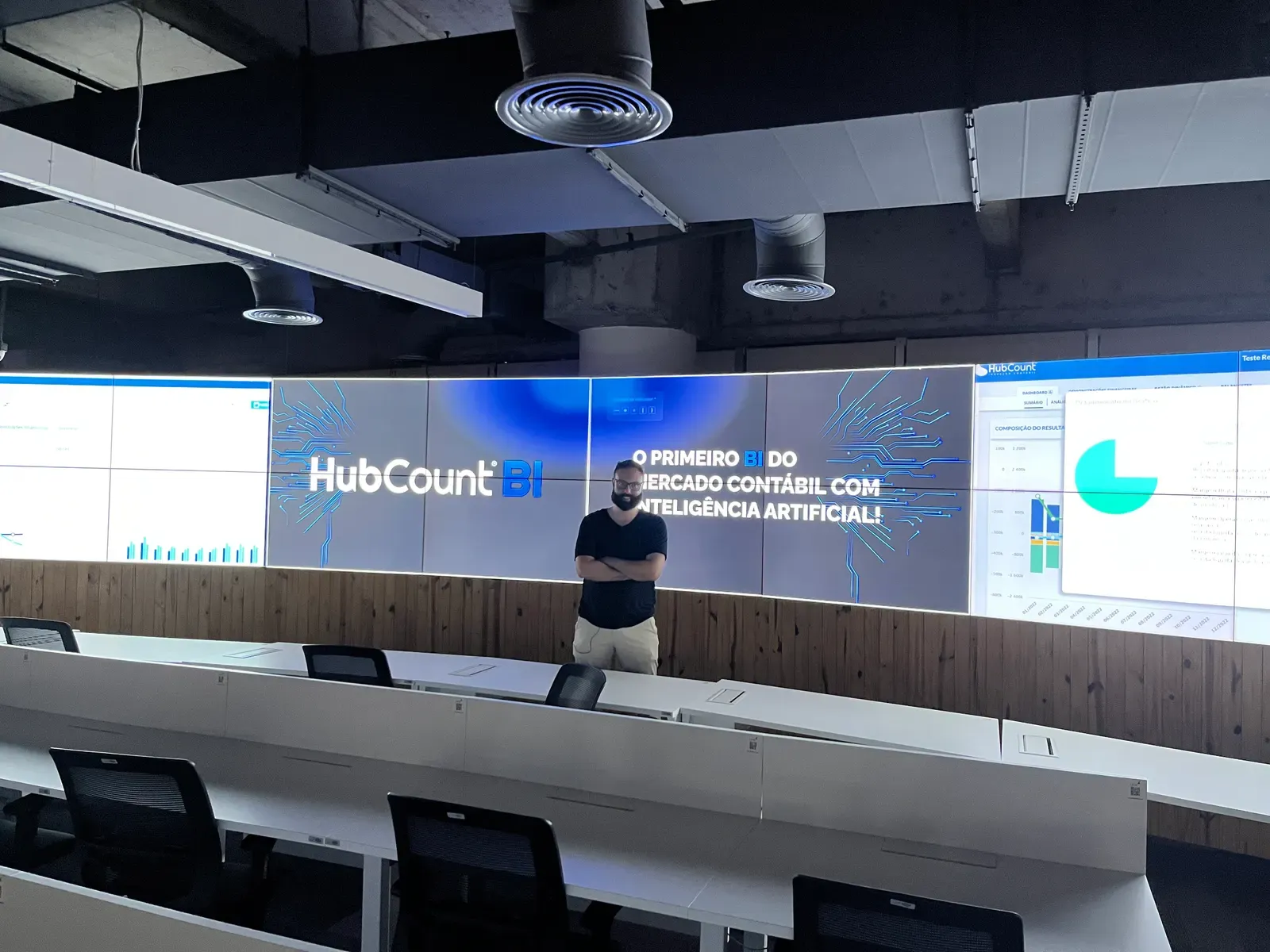 HubCount BI é lançado com debate importante sobre Inteligência Artificial na contabilidade