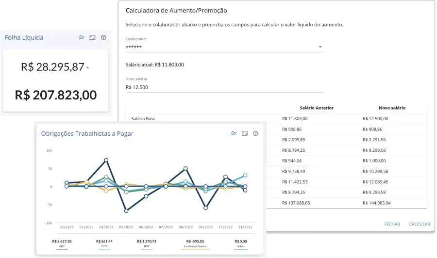 Tela do HubCount: Gestão Legal e Inteligente