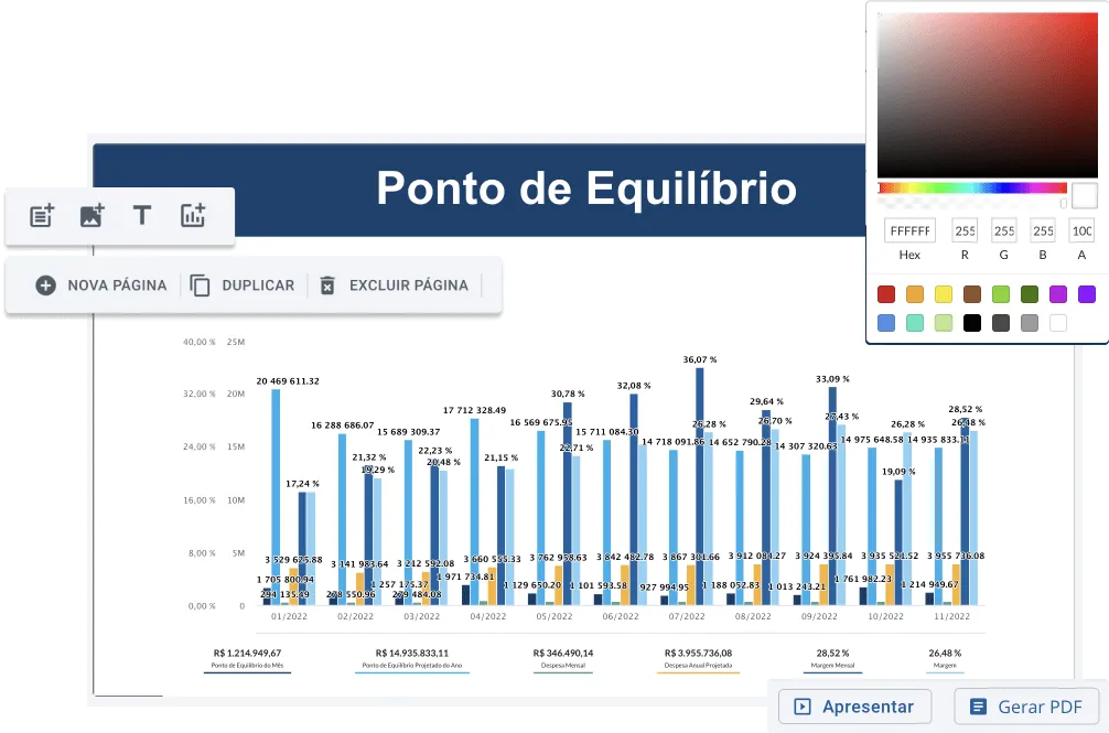 Tela do HubCount: Organização e Agilidade