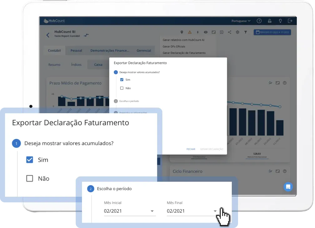 Tela da etapa Passo 05: assinar com certificado digital