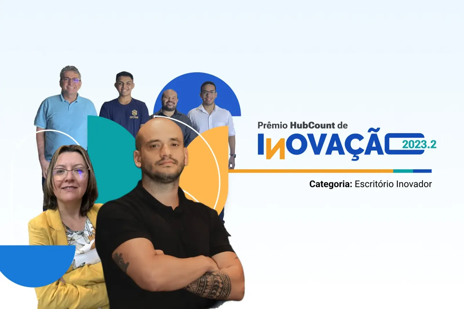Segunda edição Prêmio HubCount de Inovação: Confirp, Tok Contábil e Secran se destacam como ‘Escritório Inovador’