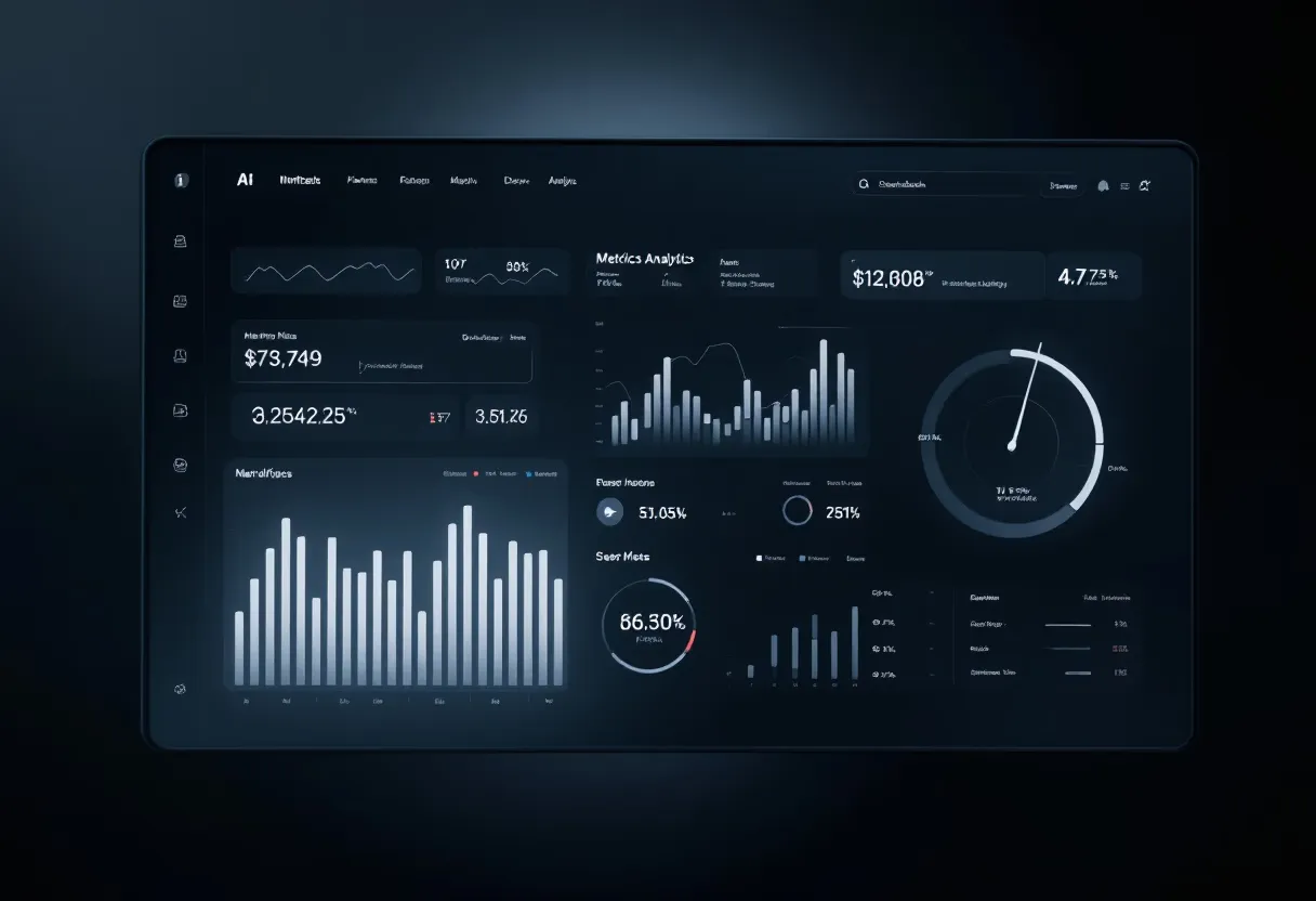 Consultor de BI apresentando um dashboard para o cliente