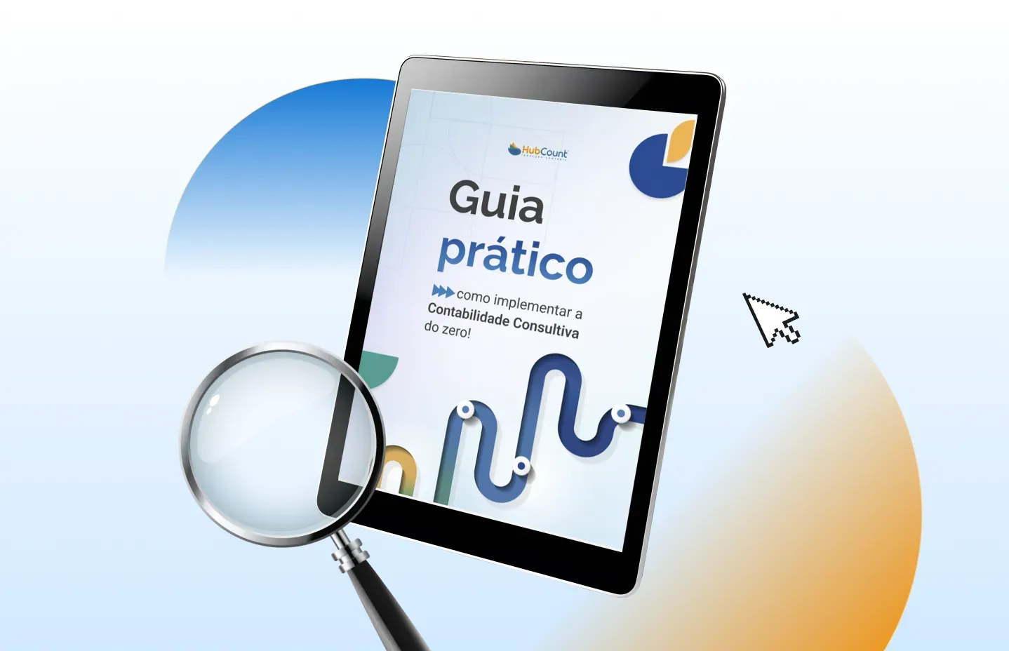 Capa do ebook: Como implementar a Contabilidade Consultiva na Prática