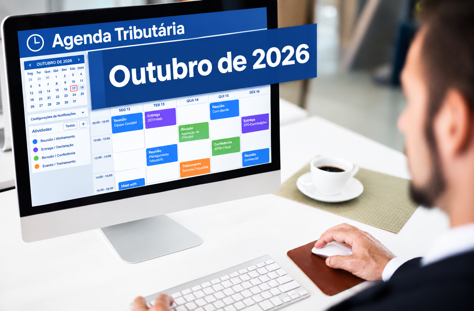 Capa do artigo: Agenda Tributária de outubro de 2026: confira os prazos das principais obrigações